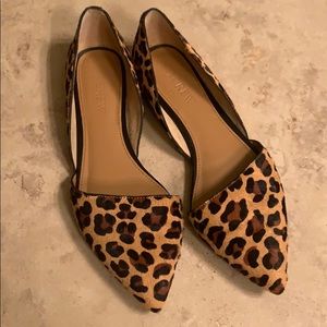 J Crew Leopard Flats